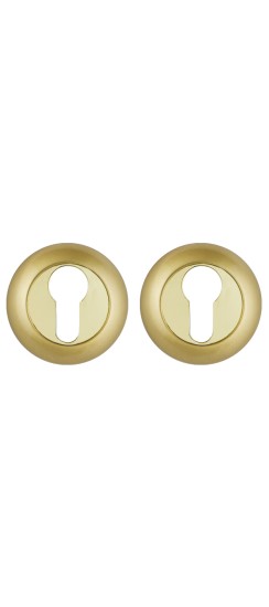 Накладка Punto (Пунто) под цилиндр ET.R.TL54 (ET TL) SG/GP-4 матовое золото/золото Накладка Punto (Пунто) под цилиндр ET.R.TL54 (ET TL) SG/GP-4 матовое золото/золото