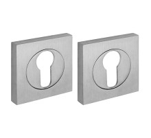 Накладка Fuaro  под цилиндр ET.K.KM52 (ET KM) SSC-16 сатинированный хром