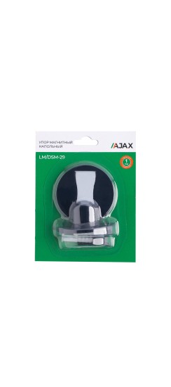 Упор Ajax (Аякс) дверной магнитный LM/DSM-29 BL черный