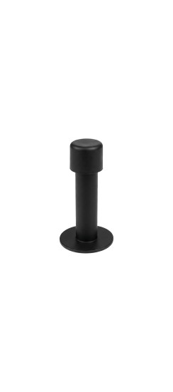 Упор Punto (Пунто) дверной настенный DFIX/W85 INOX BL-24 черный