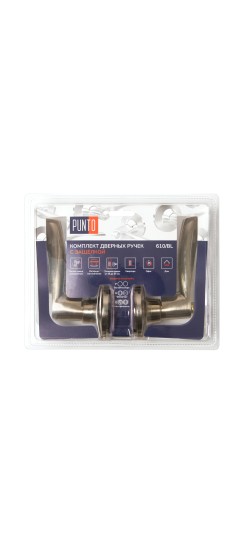 Ручка защелка Punto DK610/BL AB-BK (фик.) бронза Ручка защелка Punto DK610/BL AB-BK (фик.) бронза