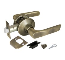 Ручка защелка Punto DK624 AB-PS (6024 AB-P) (без фик.) бронза