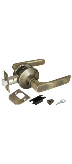 Ручка защелка Punto DK624 AB-PS (6024 AB-P) (без фик.) бронза Ручка защелка Punto DK624 AB-PS (6024 AB-P) (без фик.) бронза