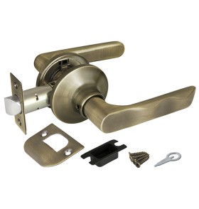 Ручка защелка Punto DK624 AB-PS (6024 AB-P) (без фик.) бронза