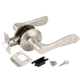 Ручка защелка Punto DK633 SN-PS (6033 SN-P) (без фик.) мат. никель
