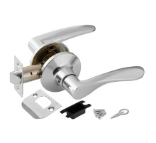 Ручка защелка Punto DK620 CP-PS (6020 CP-P) (без фик.) хром