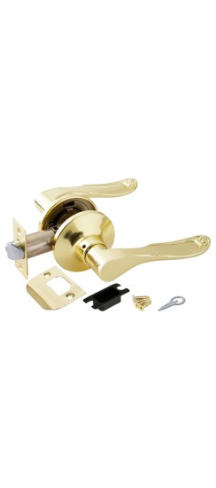 Ручка защелка DK630 PB-PS (6030 PB-P) (без фик.) золото Ручка защелка DK630 PB-PS (6030 PB-P) (без фик.) золото