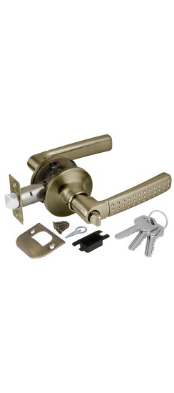 Ручка защелка Punto DK626 AB-ET (6026 AB-E) (кл./фик.) бронза Ручка защелка Punto DK626 AB-ET (6026 AB-E) (кл./фик.) бронза
