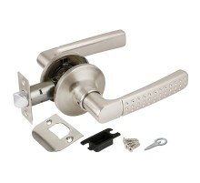 Ручка защелка Punto DK626 SN-PS (6026 SN-P) (без фик.) мат. никель