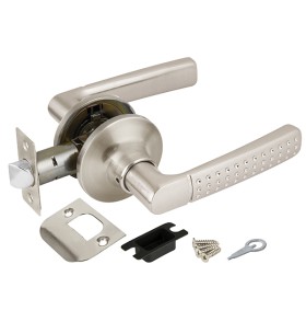 Ручка защелка Punto DK626 SN-PS (6026 SN-P) (без фик.) мат. никель