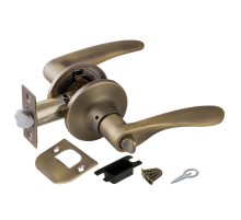 Ручка защелка Punto DK620 MAB-BK (6020 MAB-B) (фик.) мат. бронза