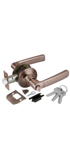 Ручка защелка Punto DK626 AC-ET (6026 AC-E) (кл./фик.) медь Ручка защелка Punto DK626 AC-ET (6026 AC-E) (кл./фик.) медь