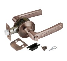 Ручка защелка Punto DK626 AC-BK (6026 AC-B) (фик.) медь