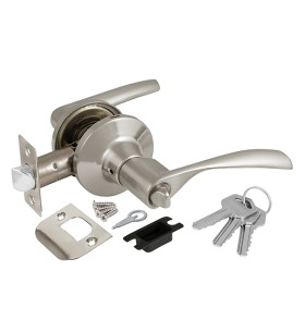 Ручка защелка  Ajax DK610 SN-ET (6010 SN-E) (кл./фик.) мат. никель