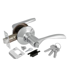 Ручка защелка  Ajax DK610 CP-ET (6010 CP-E) (кл./фик.) хром