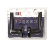 Ручка защелка Punto DK610/BL BL-BK (фик.) черный