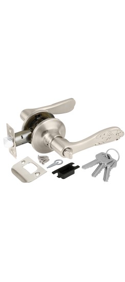 Ручка защелка Punto DK633 SN-ET (6033 SN-E) (кл./фик.) мат. никель Ручка защелка Punto DK633 SN-ET (6033 SN-E) (кл./фик.) мат. никель
