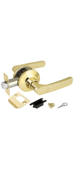 Ручка защелка Punto DK626 PB-PS (6026 PB-P) (без фик.) золото