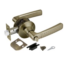 Ручка защелка Punto DK626 AB-BK (6026 AB-B) (фик.) бронза