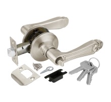 Ручка защелка Punto DK637 SN-ET (6037 SN-E) (кл./фик.) мат. никель