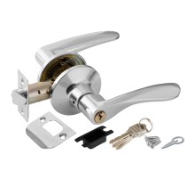 Ручка защелка Punto DK620 CP-ET (6020 CP-E) (кл./фик.) хром