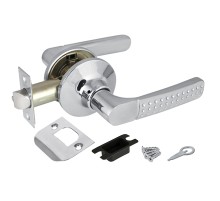 Ручка защелка Punto DK626 CP-PS (6026 CP-P) (без фик.) хром