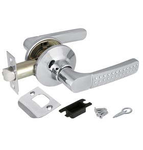 Ручка защелка Punto DK626 CP-PS (6026 CP-P) (без фик.) хром