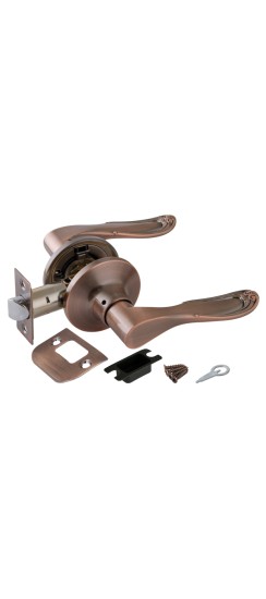 Ручка защелка DK630 AC-PS (6030 AC-P) (без фик.) медь