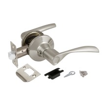 Ручка защелка  Ajax DK610 SN-PS (6010 SN-P) (без фик.) мат. никель