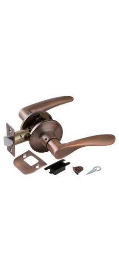 Ручка защелка Punto DK620 AC-PS (6020 AC-P) (без фик.) медь