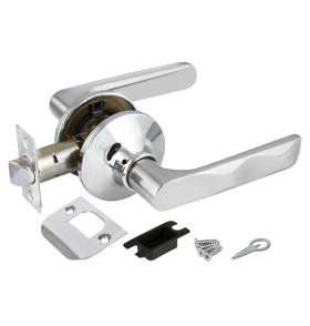 Ручка защелка Punto DK624 CP-PS (6024 CP-P) (без фик.) хром