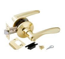 Ручка защелка Punto DK620 PB-BK (6020 PB-B) (фик.) золото