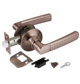 Ручка защелка Punto DK626 AC-PS (6026 AC-P) (без фик.) медь