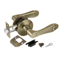 Ручка защелка Punto DK637 AB-PS (6037 AB-P) (без фик.) бронза