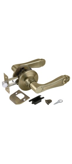 Ручка защелка Punto DK637 AB-PS (6037 AB-P) (без фик.) бронза
