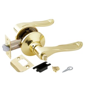 Ручка защелка PuntoDK630 PB-BK (6030 PB-B) (фик.) золото