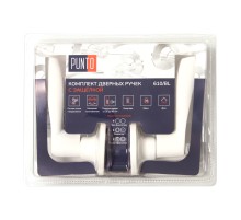 Ручка защелка Punto DK610/BL WH-ET (кл./фик.) белый