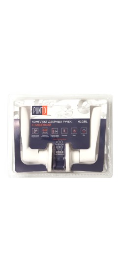 Ручка защелка Punto DK610/BL WH-ET (кл./фик.) белый Ручка защелка Punto DK610/BL WH-ET (кл./фик.) белый