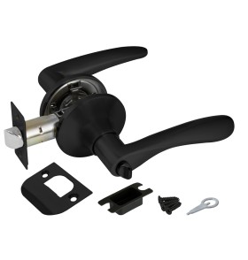 Ручка защелка Punto DK620 BL-BK (6020 BL-B) (фик.) черный