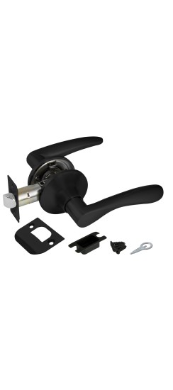 Ручка защелка Punto DK620 BL-PS (6020 BL-P) (без фик.) черный Ручка защелка Punto DK620 BL-PS (6020 BL-P) (без фик.) черный