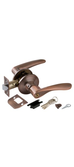 Ручка защелка Punto DK620 AC-ET (6020 AC-E) (кл./фик.) медь Ручка защелка Punto DK620 AC-ET (6020 AC-E) (кл./фик.) медь