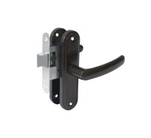 Защелка врезная ЗЩ1-45А (черный)