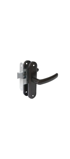 Защелка Absolyute (Абсолют) врезная ЗЩ1-45А (черный)