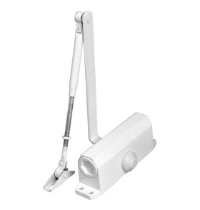 Доводчик дверной Ajax  DCTR50-100 (TDR-100) 50-100кг WH белый