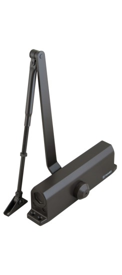 Доводчик Fuaro (Фуаро) дверной DC20-6W (DC-206W) BR до 160 кг (коричневый)