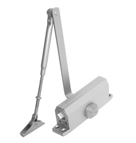 Доводчик дверной Ajax  DCTR80-140 (TDR-140) 80-140кг WH белый