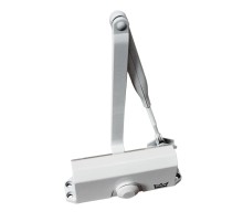 Доводчик дверной DormaTS 77 EN3, с рычажной тягой, белый