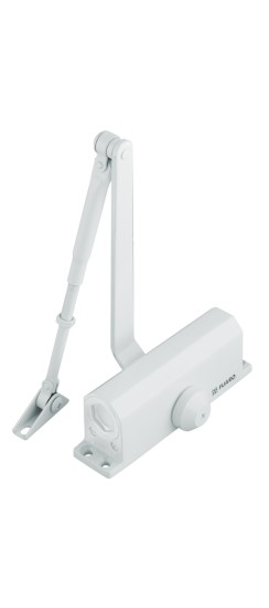 Доводчик Fuaro (Фуаро) дверной DC20-3 (DC-203) WH до 65 кг (белый)