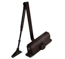 Доводчик дверной Ajax  DCTR80-140 (TDR-140) 80-140кг BR коричневый