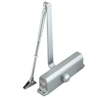 Доводчик дверной Fuaro  DC20-6W (DC-206W) AL до 160 кг (алюминий)